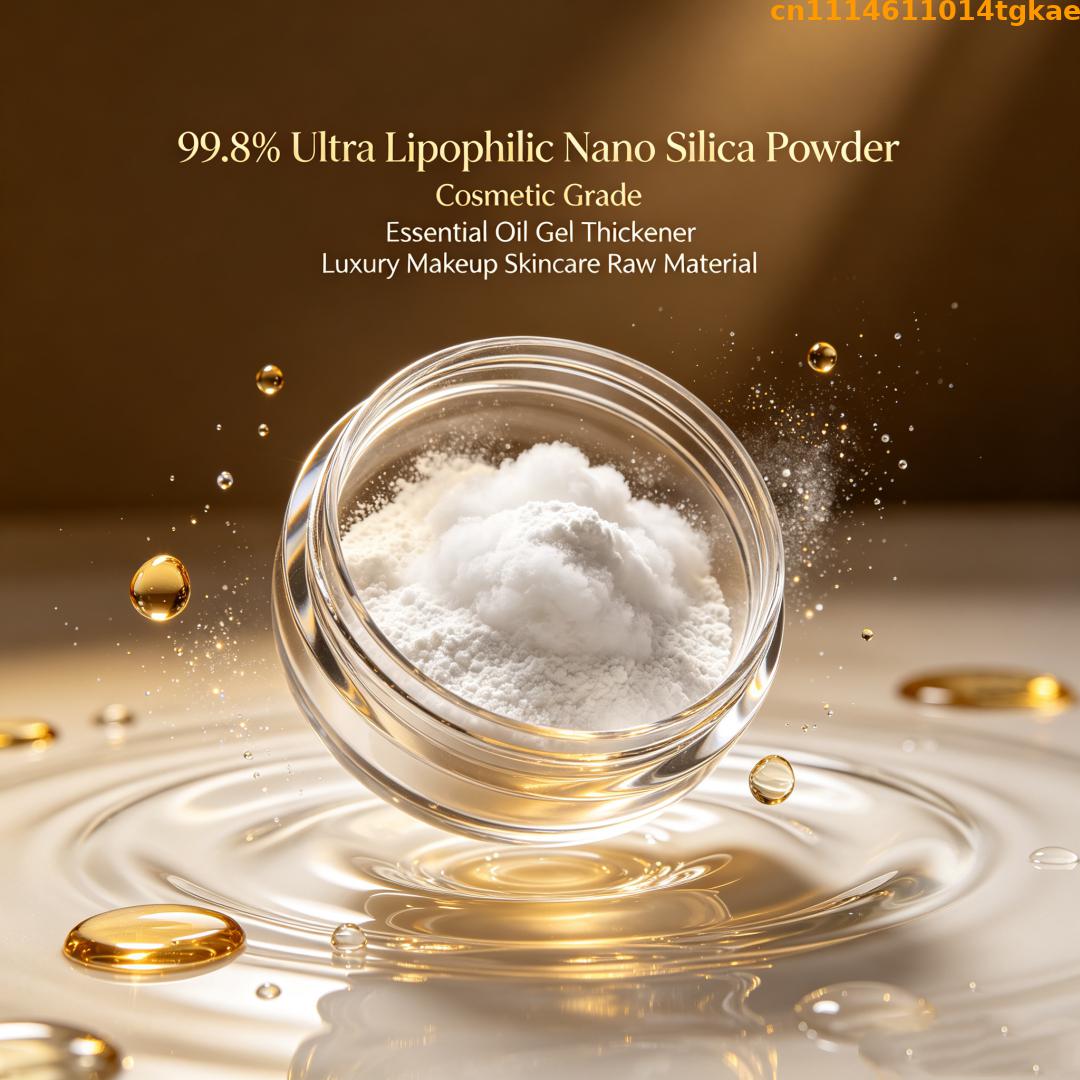 Ultra Luxury Skincare - 99,8% ultra-lipophiles Nano-Silica-Pulver, Kosmetikqualität Verdickungsmittel für
