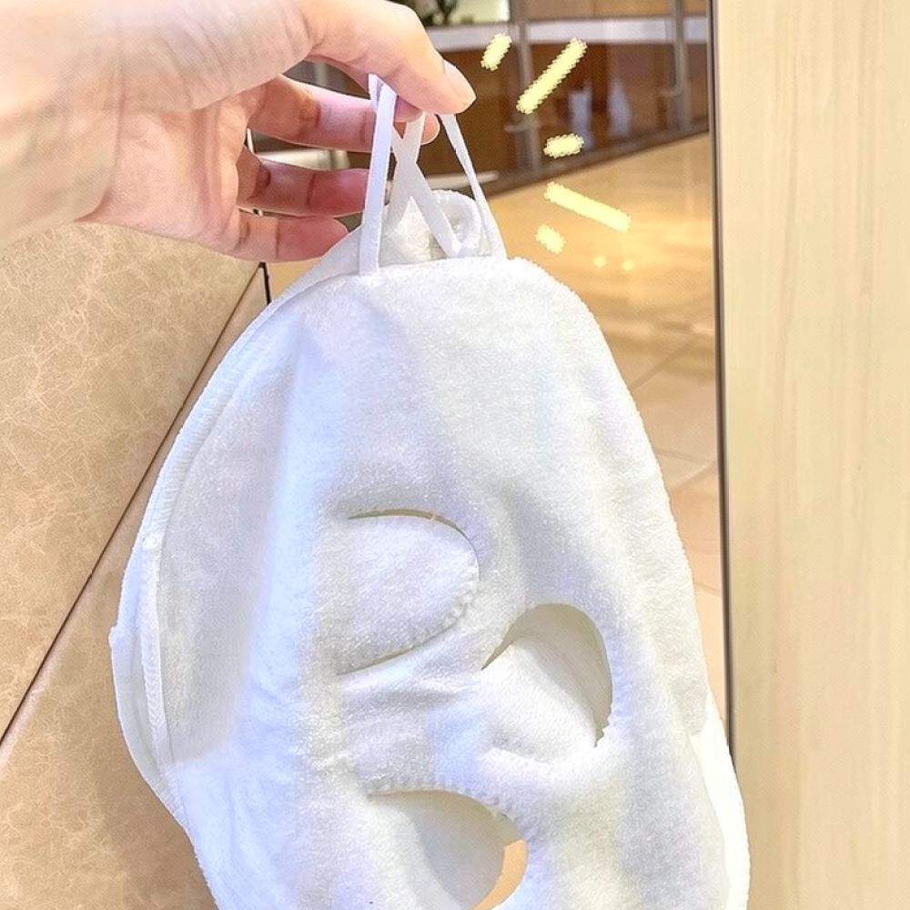 Luxury Skincare Treatments - Gesichts-Dampftuch für Beauty-SPA-Masken, heiße Kompresse, weiches