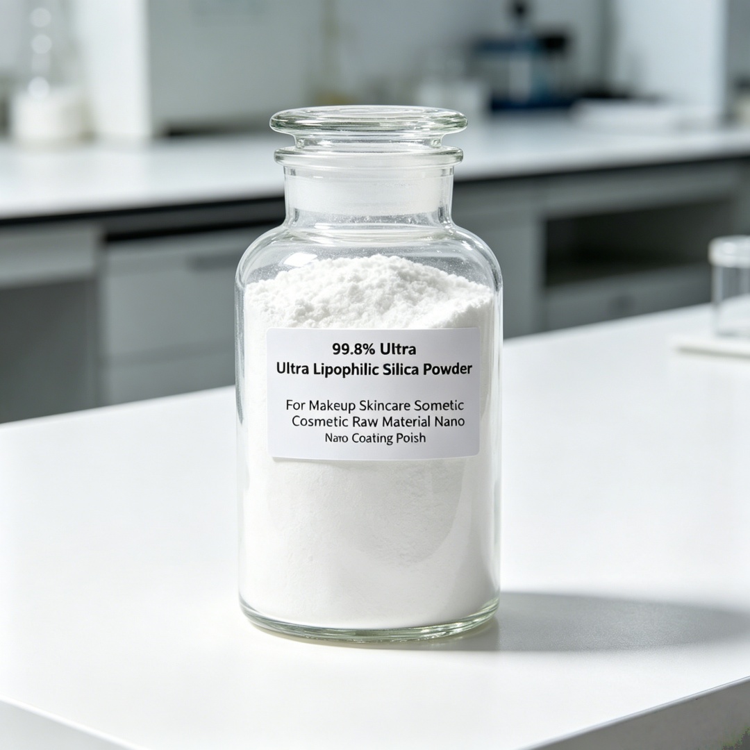 Ultra Luxury Skincare - 99,8 % ultra-lipophilisches Nano-Silica-Pulver in kosmetischer
