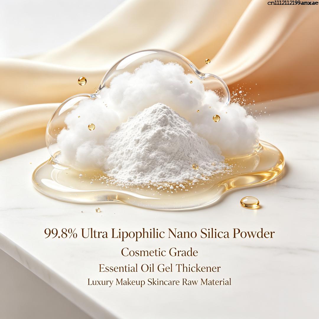 Ultra Luxury Skincare - 99,8% Ultra-Lipophiles Nano-Silica-Pulver in Kosmetikqualität, Verdickungsmittel