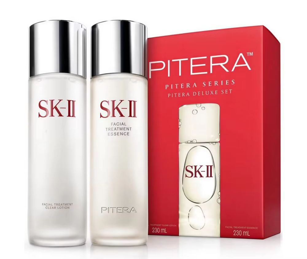 Luxury Skincare Treatments - SK-II Gesichtsbehandlung Essence & Clear Lotion