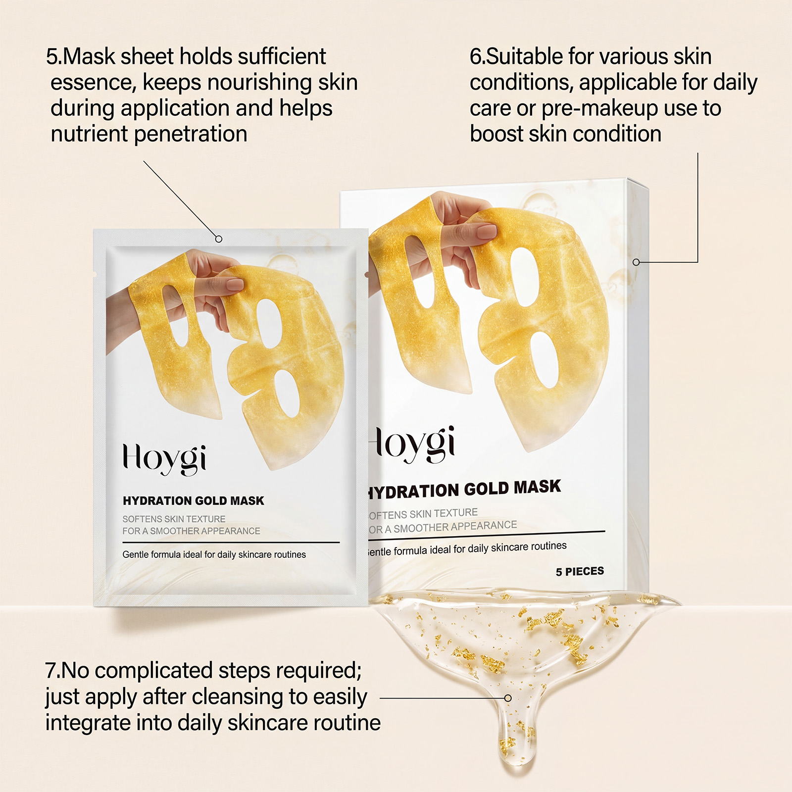 24K Gold Gesichtsmaske mit Nia – Luxury Skincare Treatments Bewertung und Preis